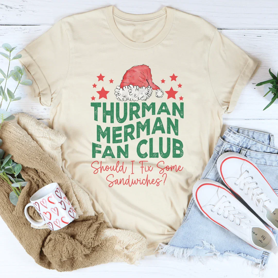Thurman Merman Fan Club Tee Soft Cream / S Peachy Sunday T-Shirt
