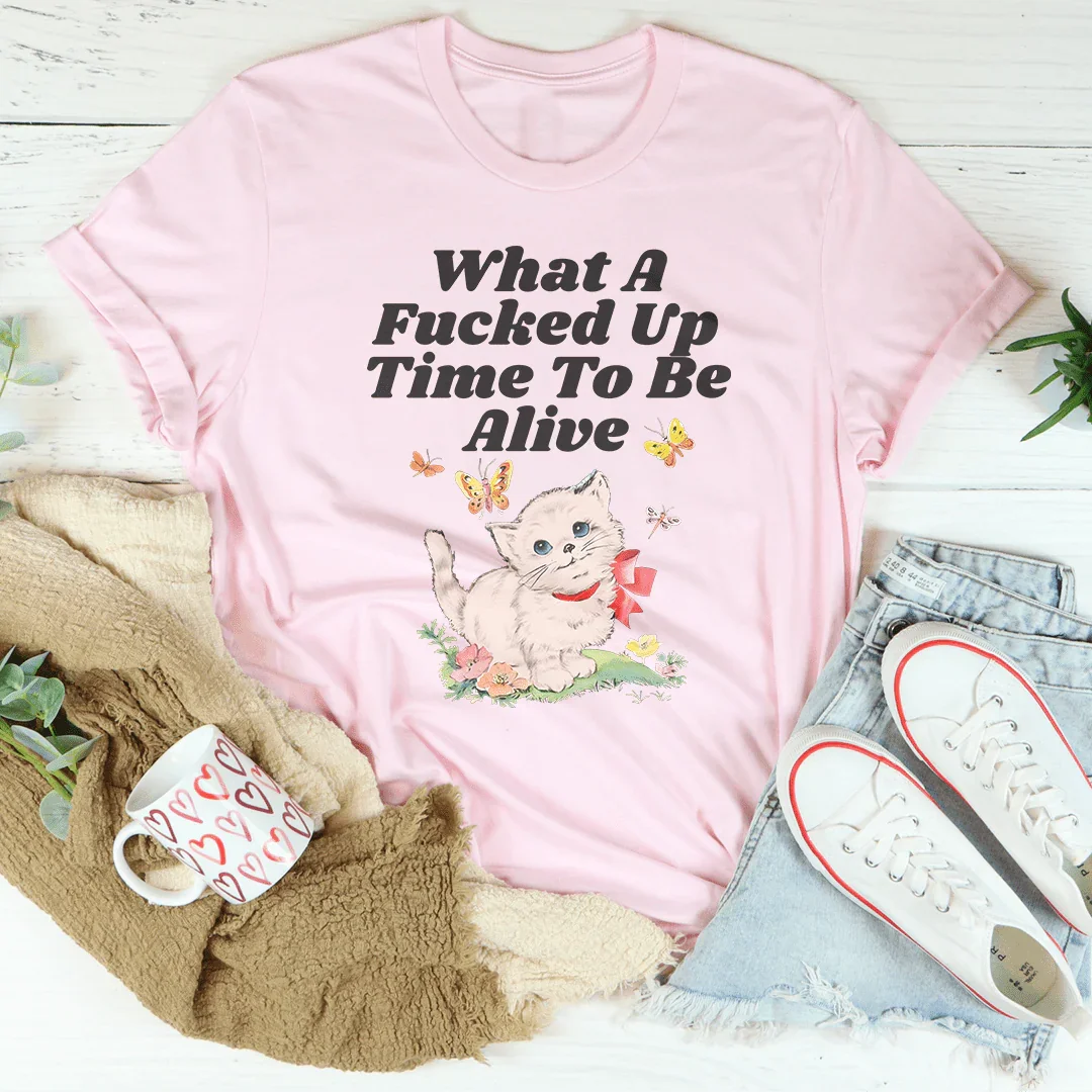 Time To Be Alive Tee Peachy Sunday T-Shirt