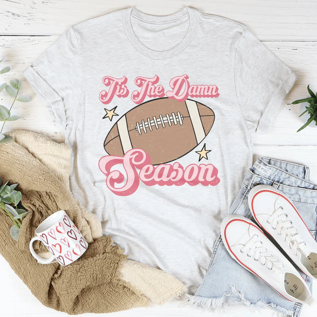 Tis The Damn Season Gameday Tee Ash / S Peachy Sunday T-Shirt