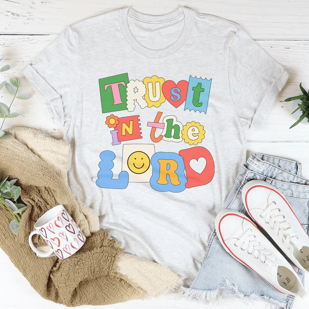 Trust In The Lord Tee Ash / S Peachy Sunday T-Shirt