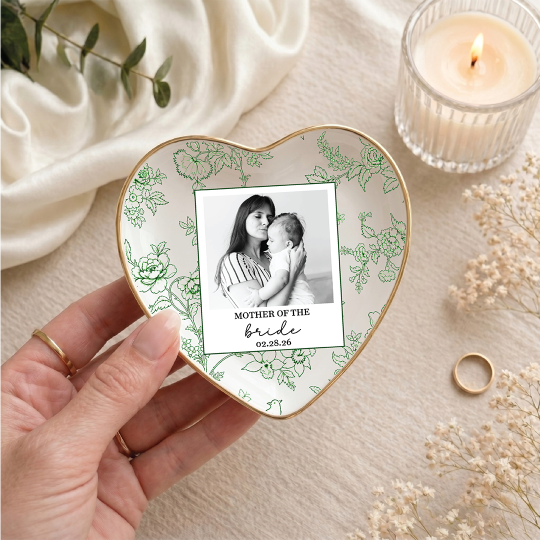 Personalized Mother Of The Bride Ring Dish