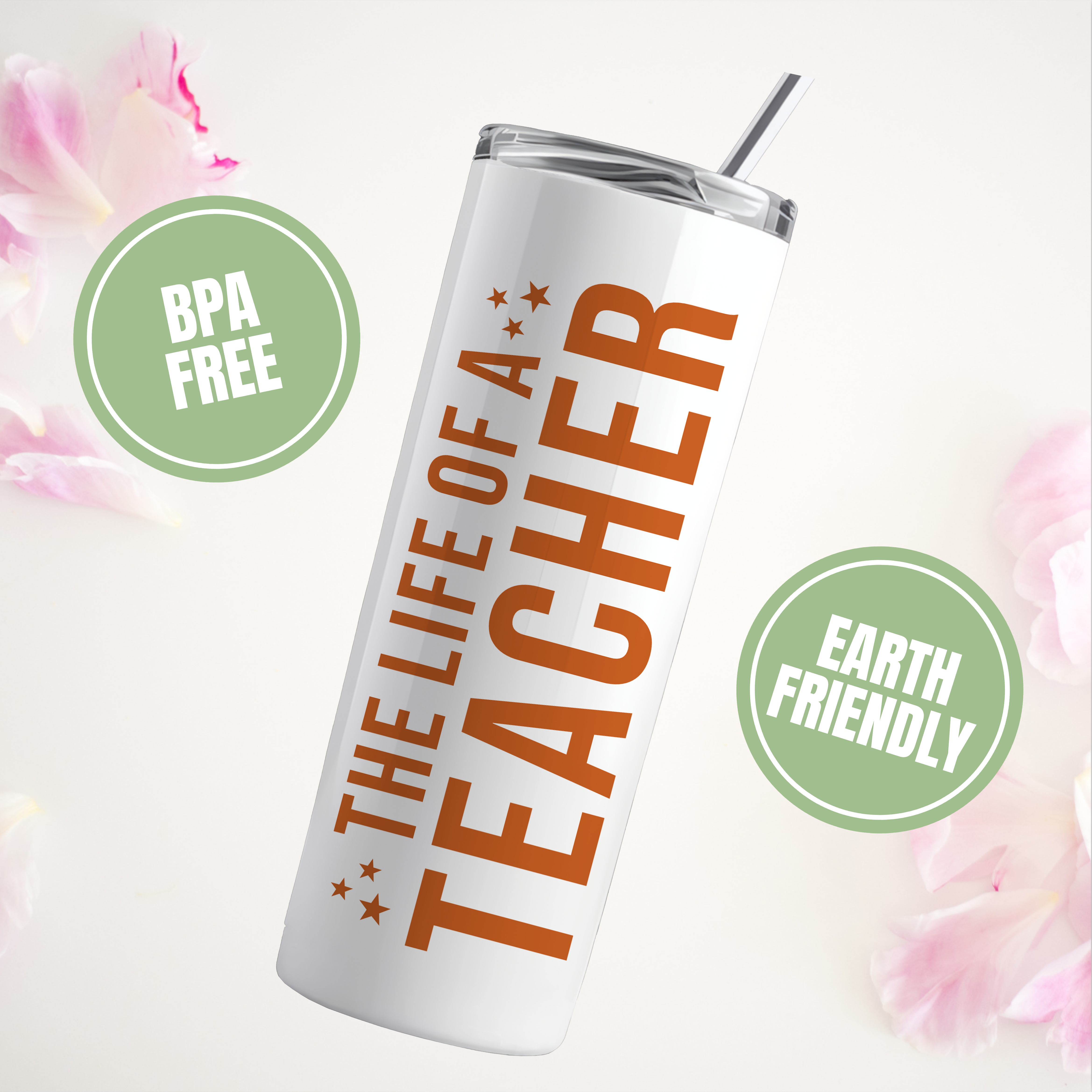 Personalized The Life Of A Teacher Tumbler