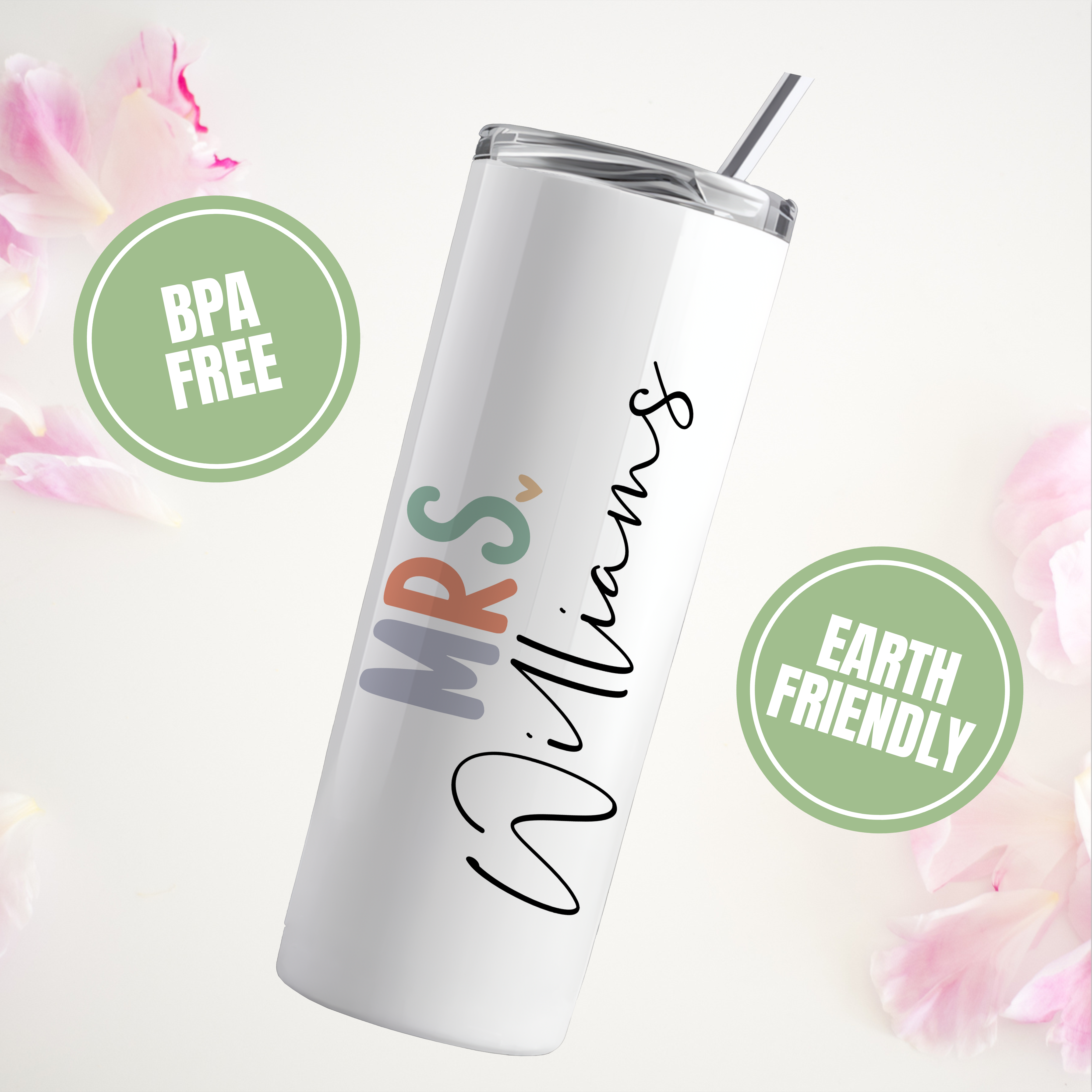 Personalized Tiny Human Tamer Tumbler