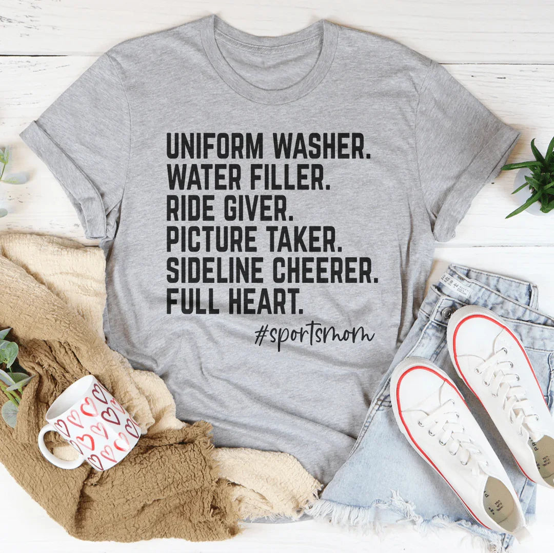 Uniform Filler Ride Giver Tee Athletic Heather / S Peachy Sunday T-Shirt