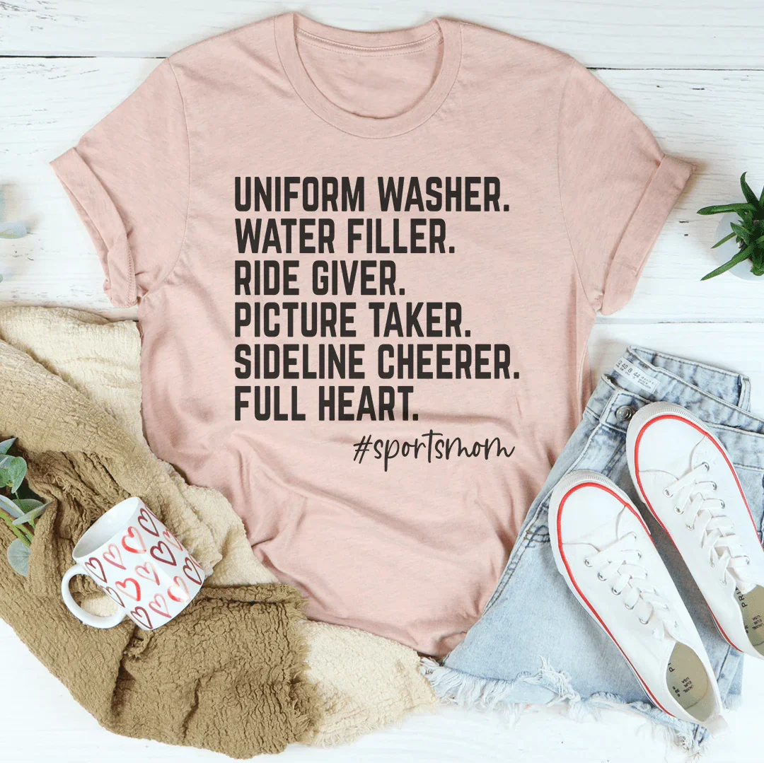 Uniform Filler Ride Giver Tee Heather Prism Peach / S Peachy Sunday T-Shirt