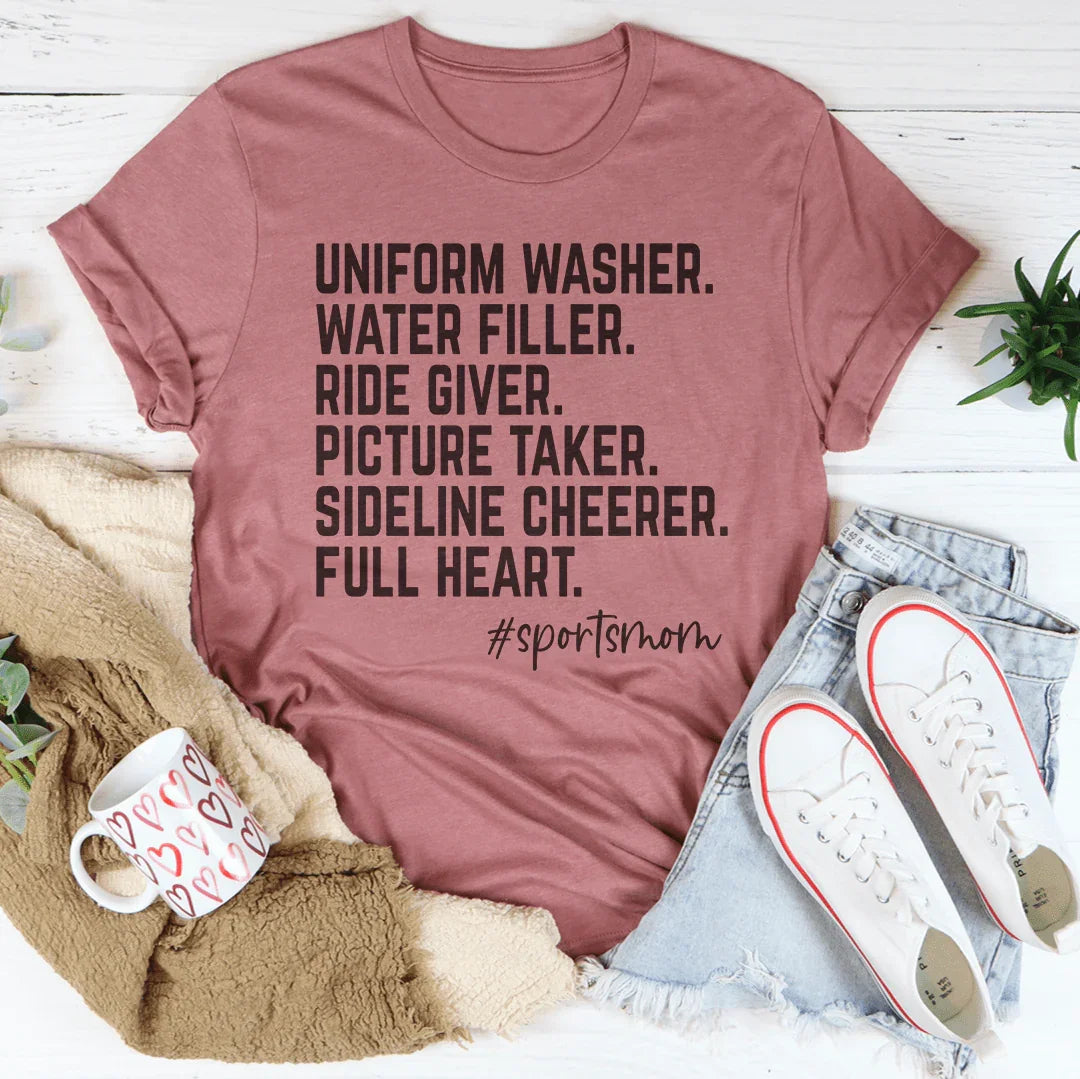 Uniform Filler Ride Giver Tee Mauve / S Peachy Sunday T-Shirt
