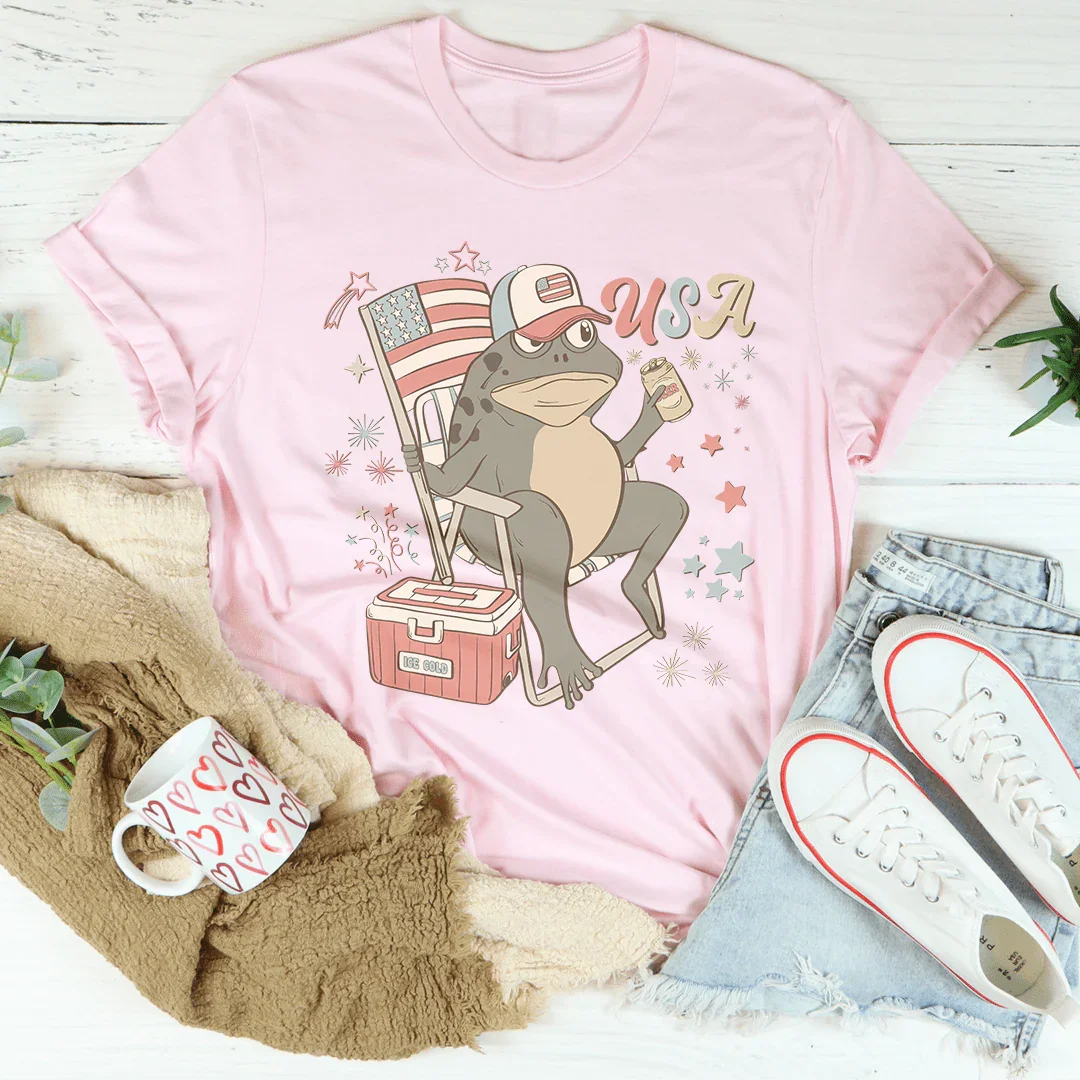 USA Tee Pink / S Peachy Sunday T-Shirt