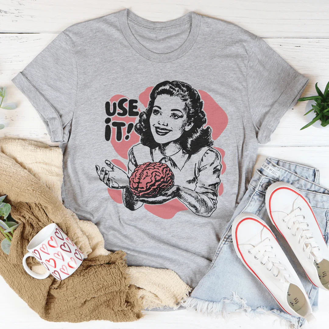 Use It Tee Athletic Heather / S Peachy Sunday T-Shirt