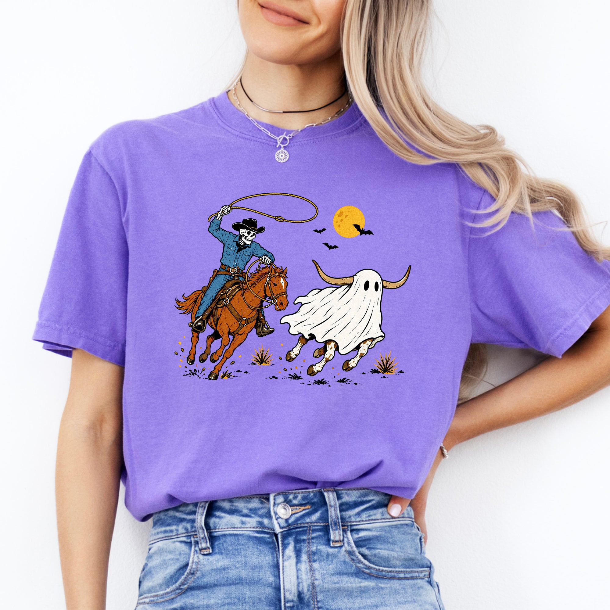 Halloween-Cowboy-T-Shirt