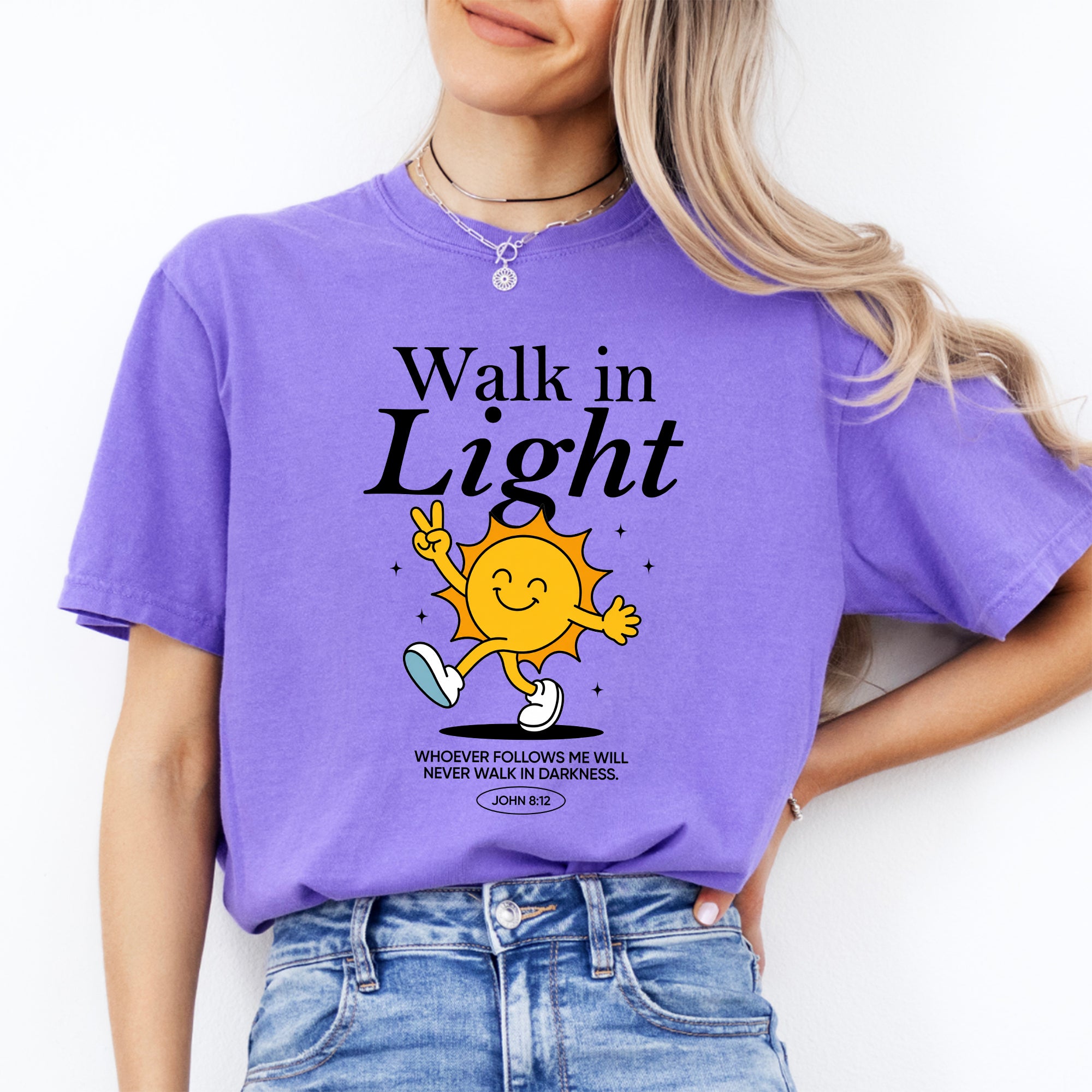 Camiseta «Camina en la luz»