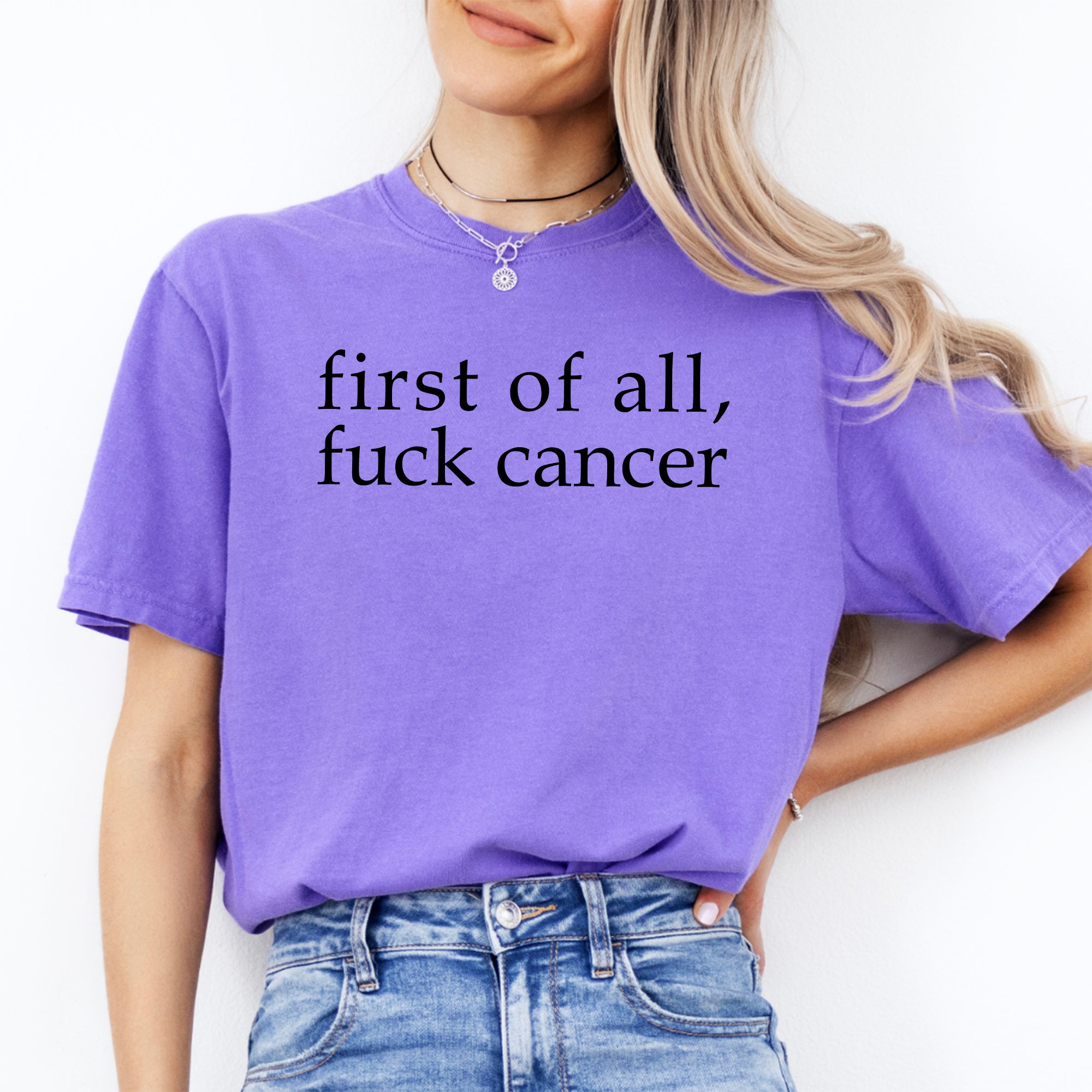 Vor allem: F_ck Krebs – T-Shirt