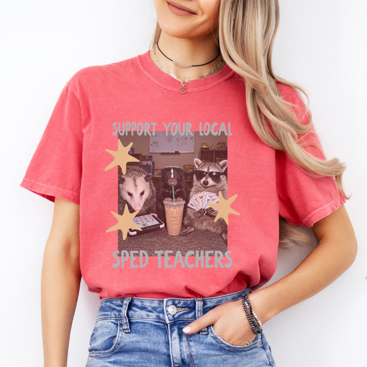 Support Your Local Sped Teachers Tee