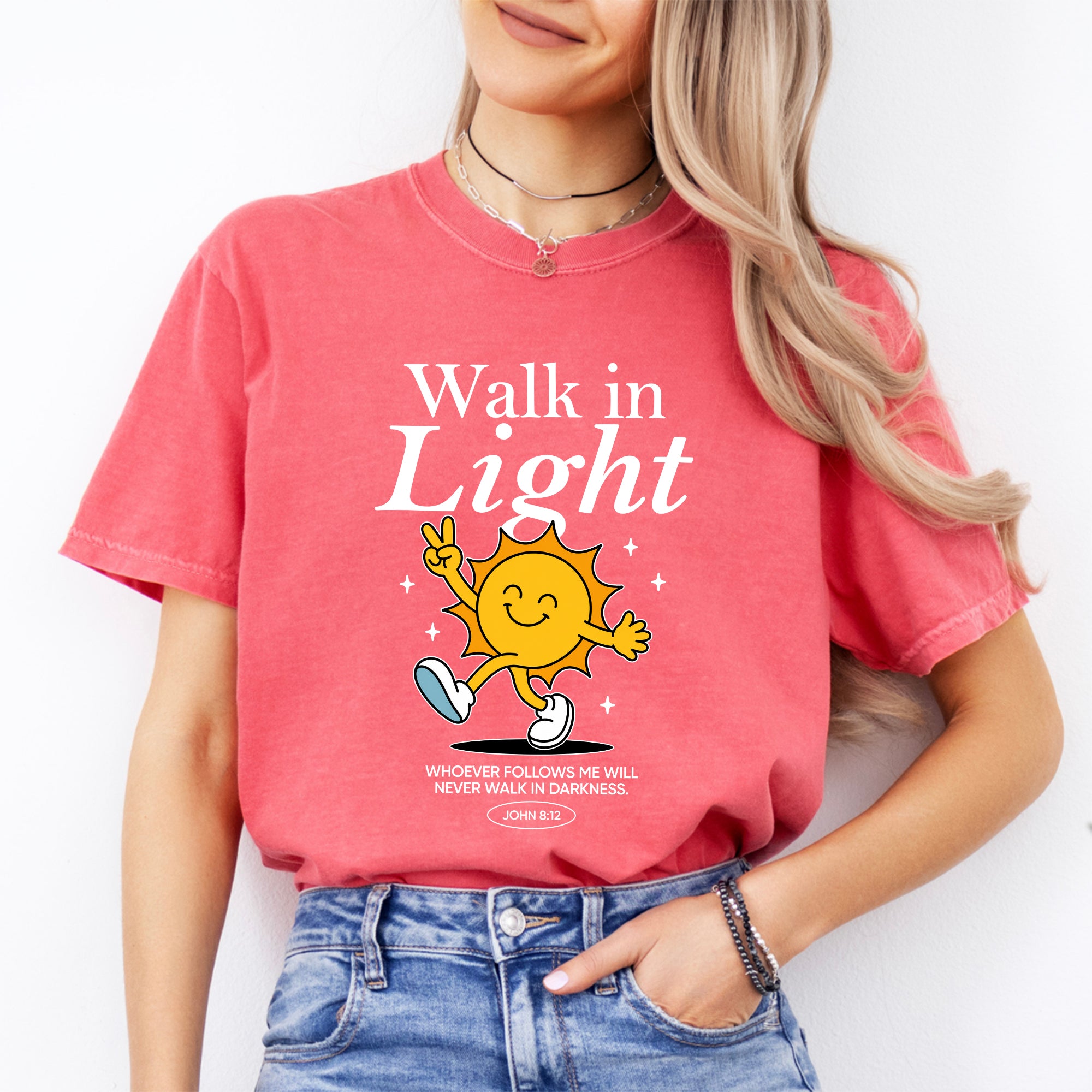 Camiseta «Camina en la luz»