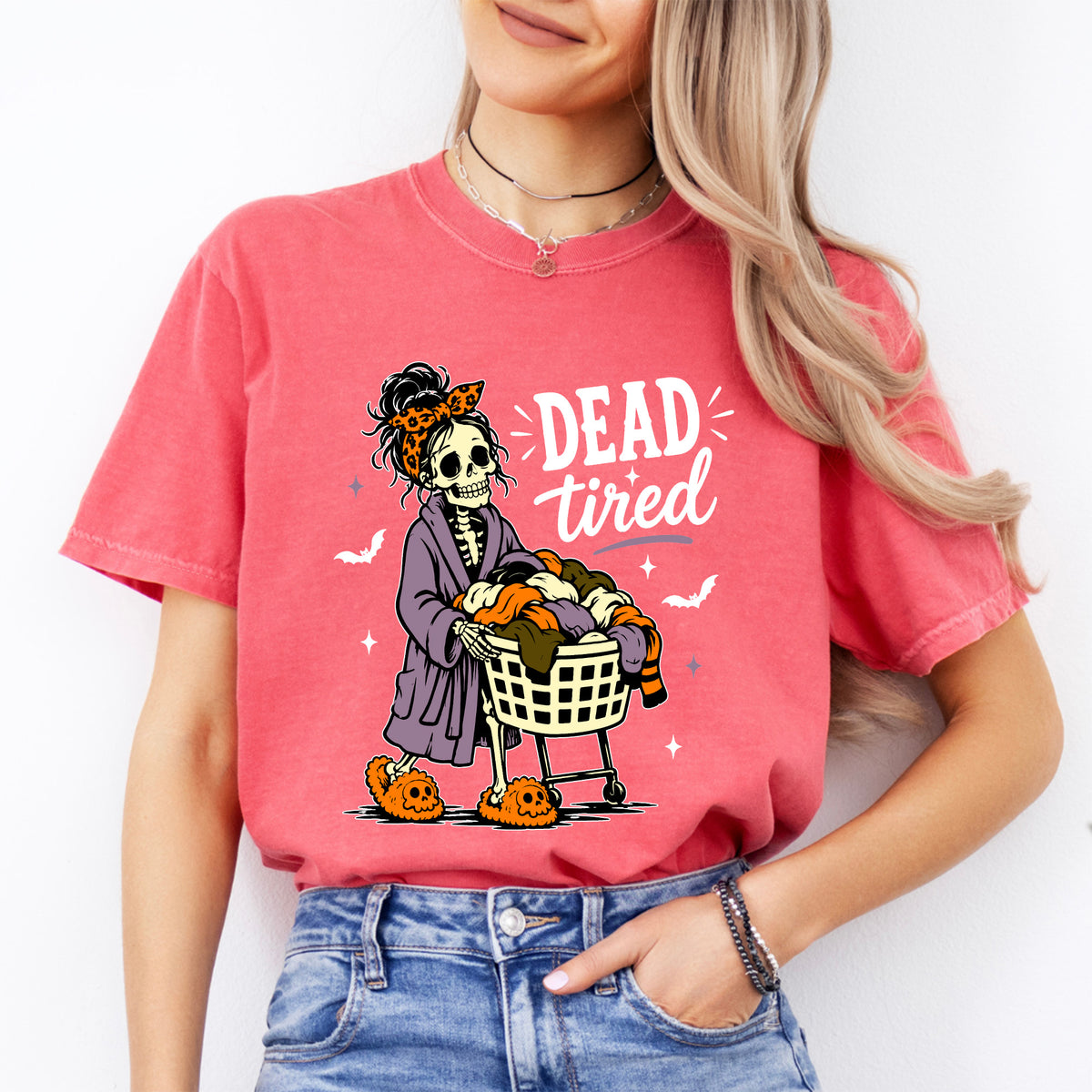 "Dead Tired" – Relatable Mom Life Heavyweight Top