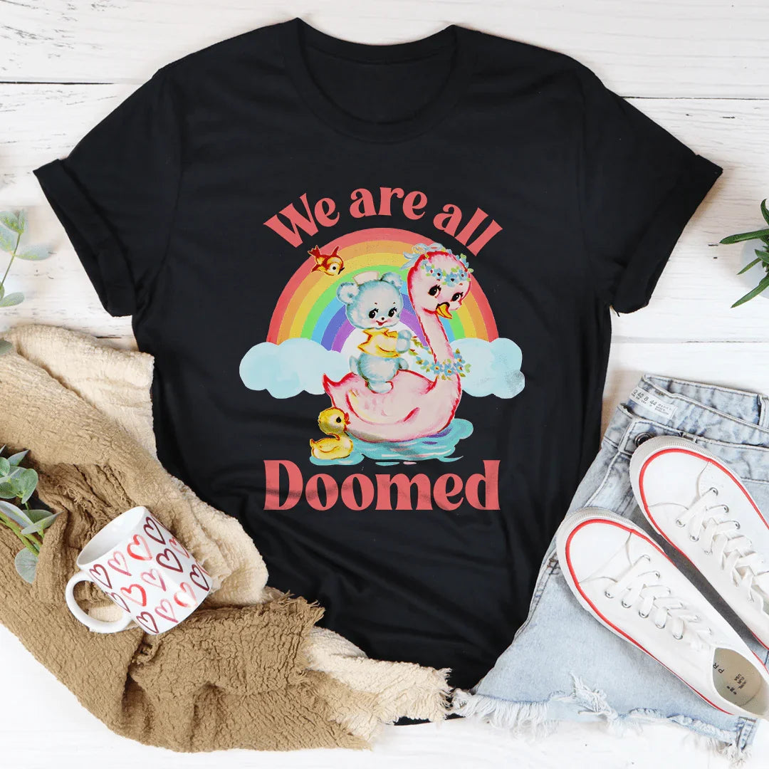 We Are All Doomed Tee Black Heather / S Peachy Sunday T-Shirt