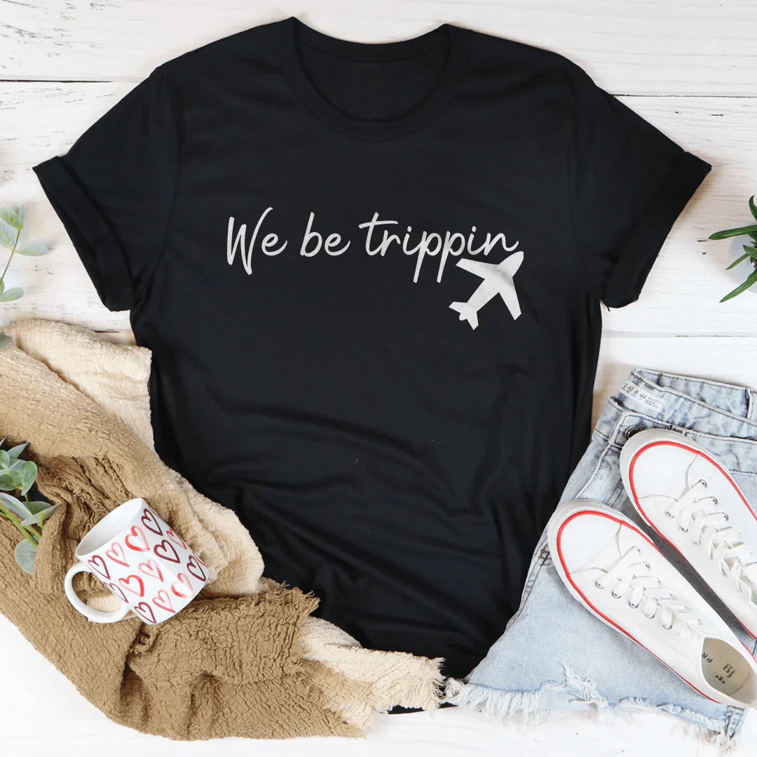 We Be Trippin Tee Black Heather / S Peachy Sunday T-Shirt