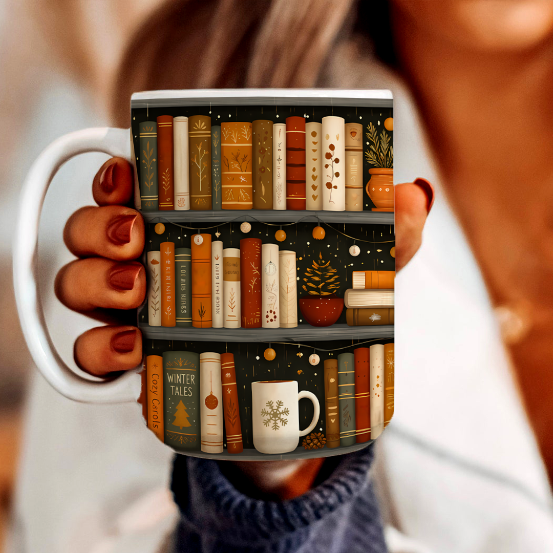 Bookish Coffee Mug For Book Lovers