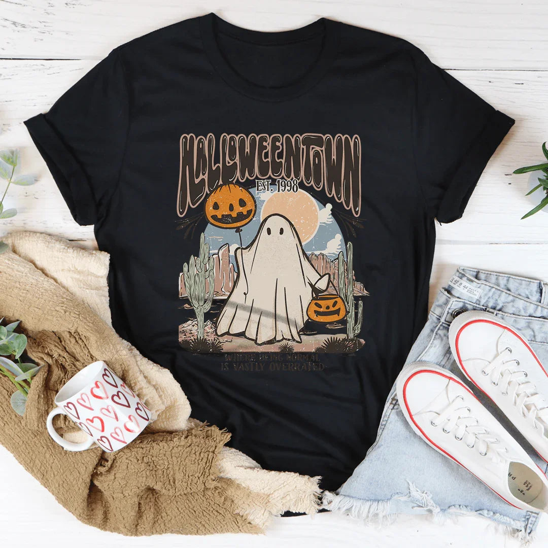 Where Being Normal Is Vastly Overrated Tee Black / S Printify T-Shirt T-Shirt