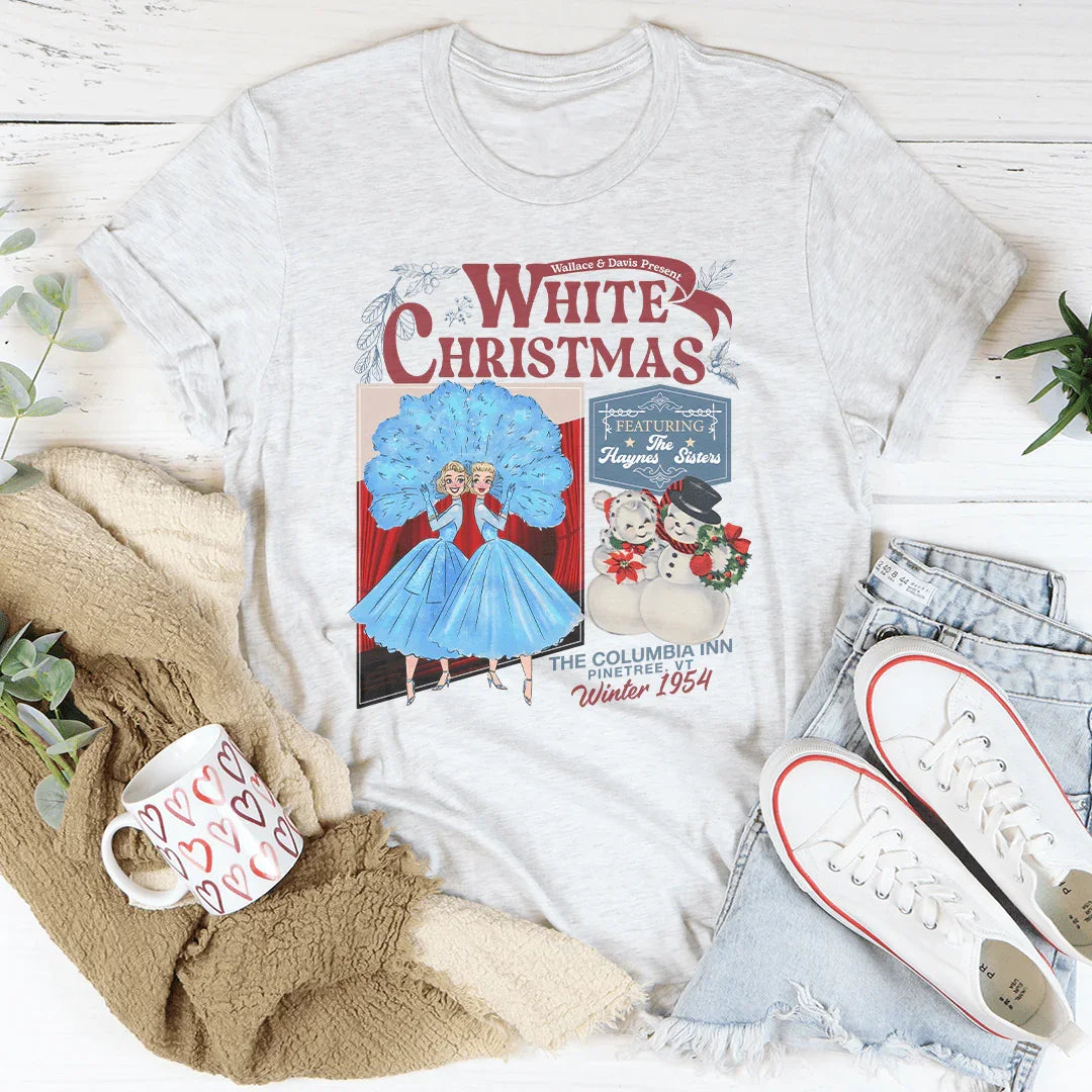 White Christmas Tee Ash / S Peachy Sunday T-Shirt