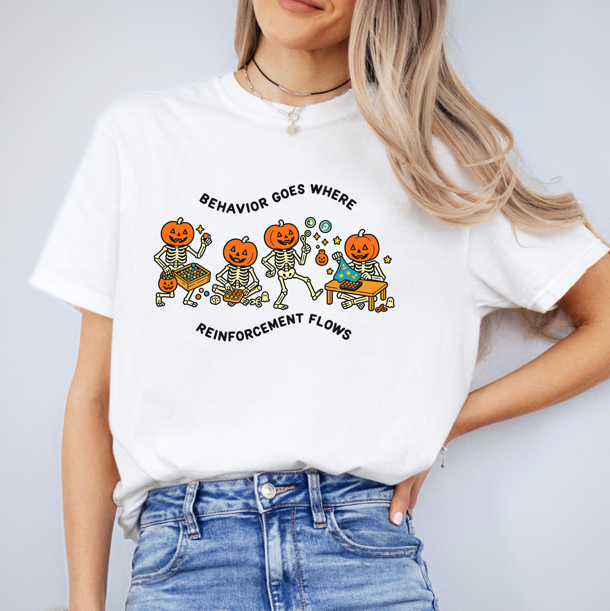 T-Shirt „Verhalten folgt der Verstärkung“