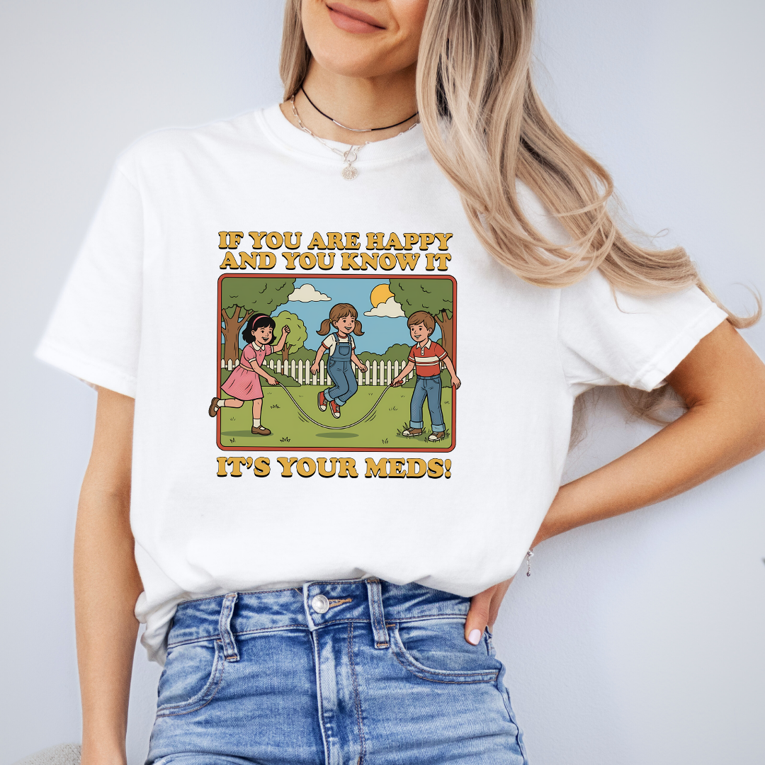 Camiseta Si Eres Feliz Y Lo Sabes