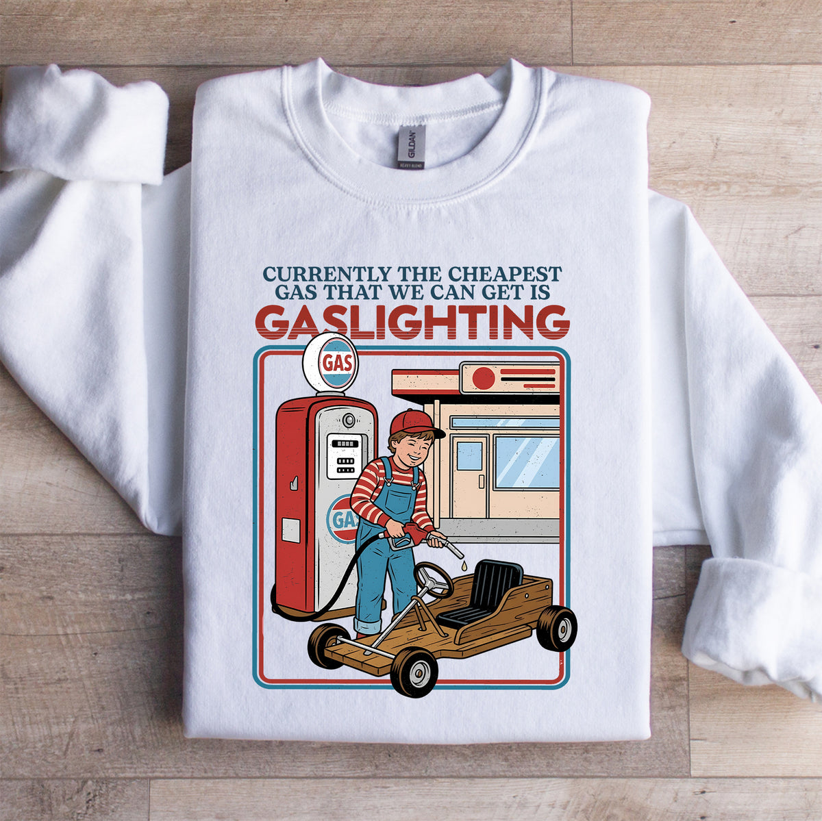 Derzeit das günstigste Benzin, das wir bekommen können – Sweatshirt