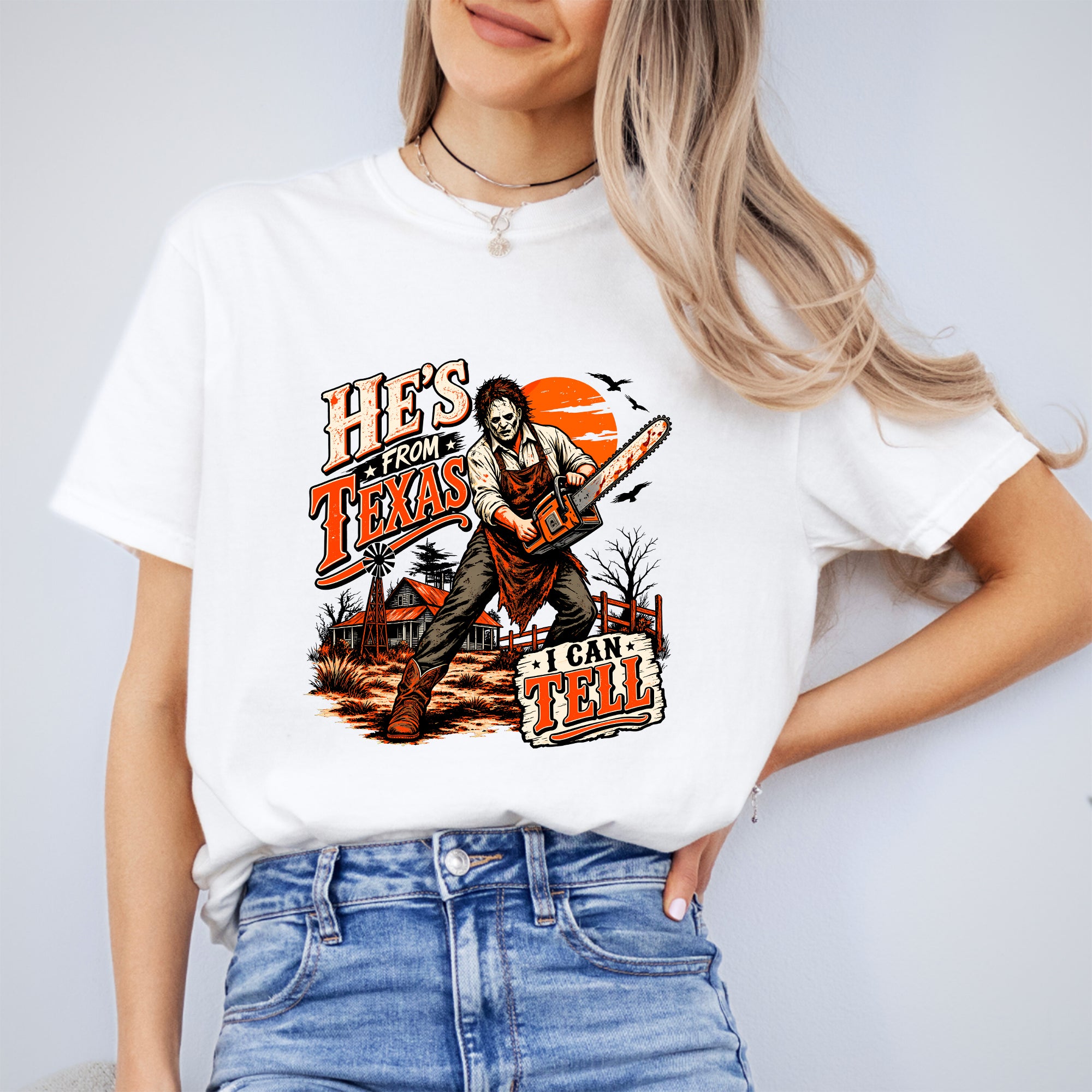 Camiseta «Él es de Texas»
