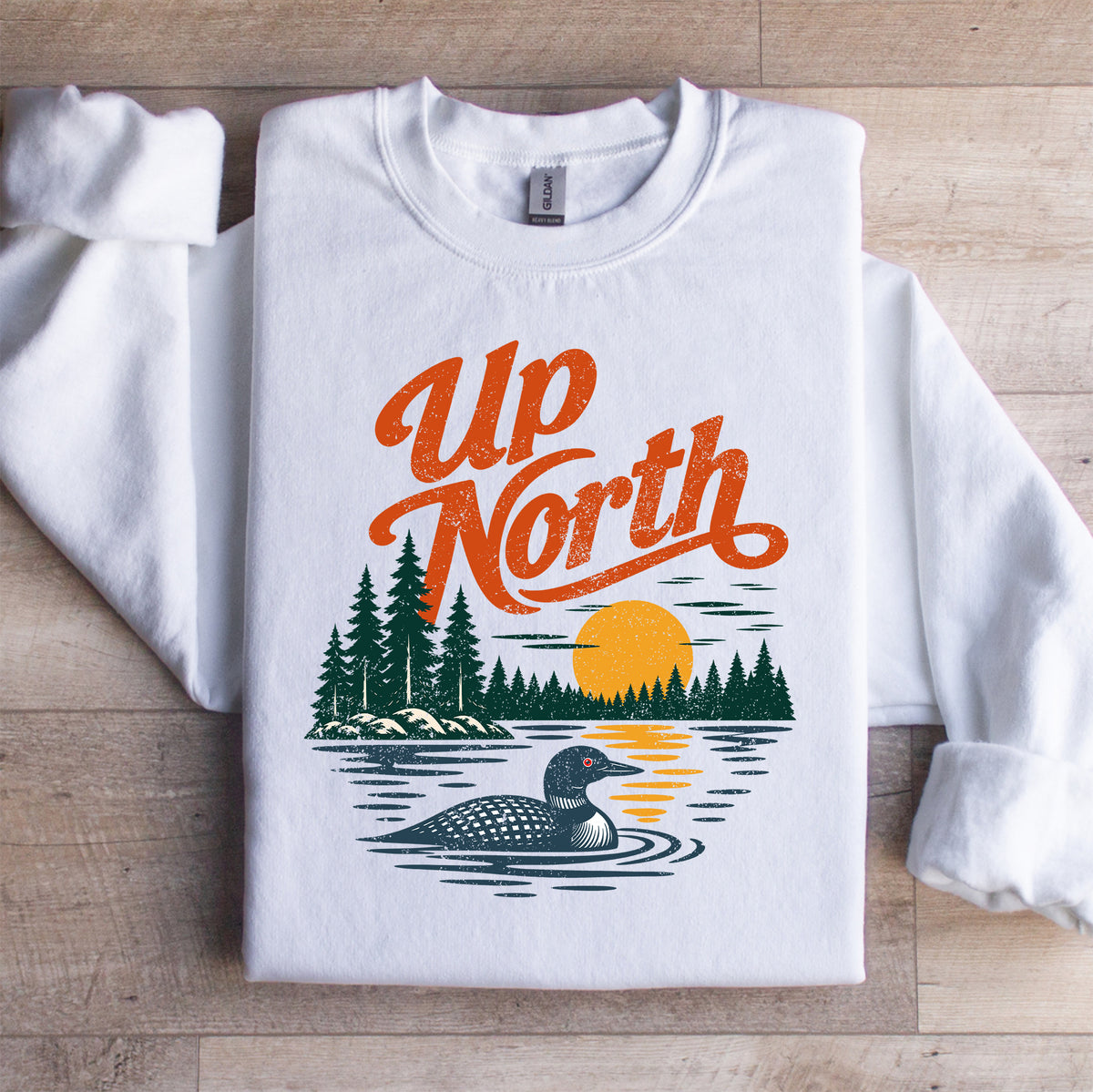 Sweat-shirt « Up North »