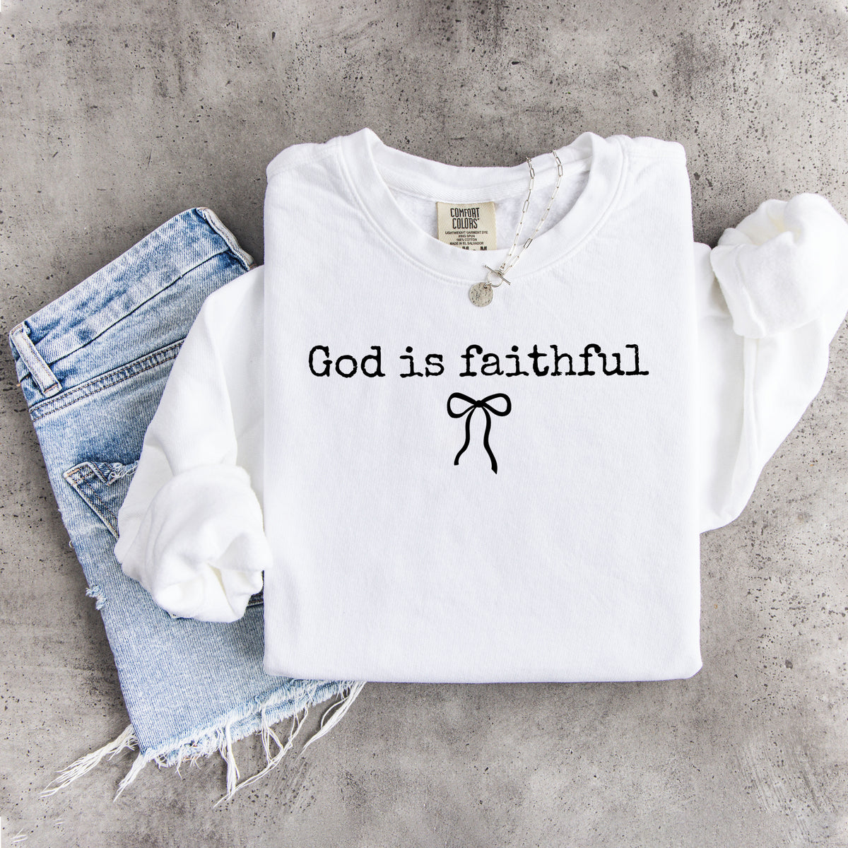 Gott ist treu – Sweatshirt