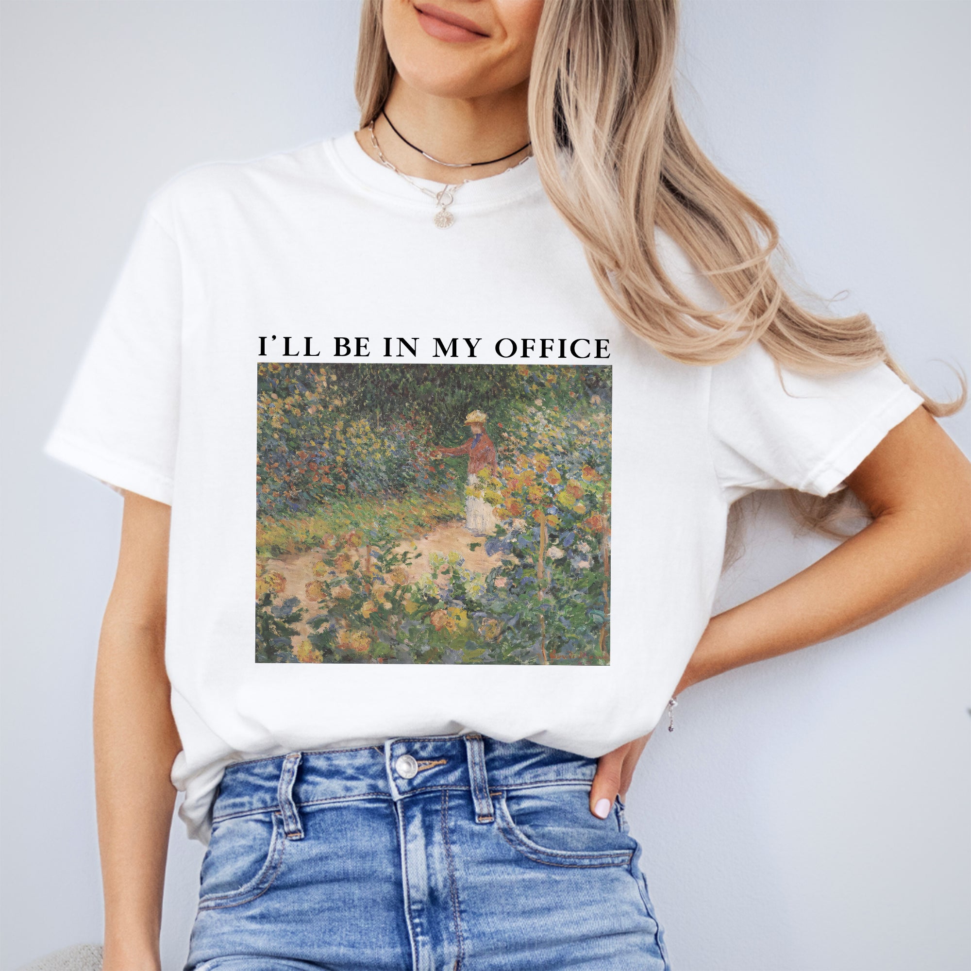 T-Shirt „I'll Be In My Office plant Lover“