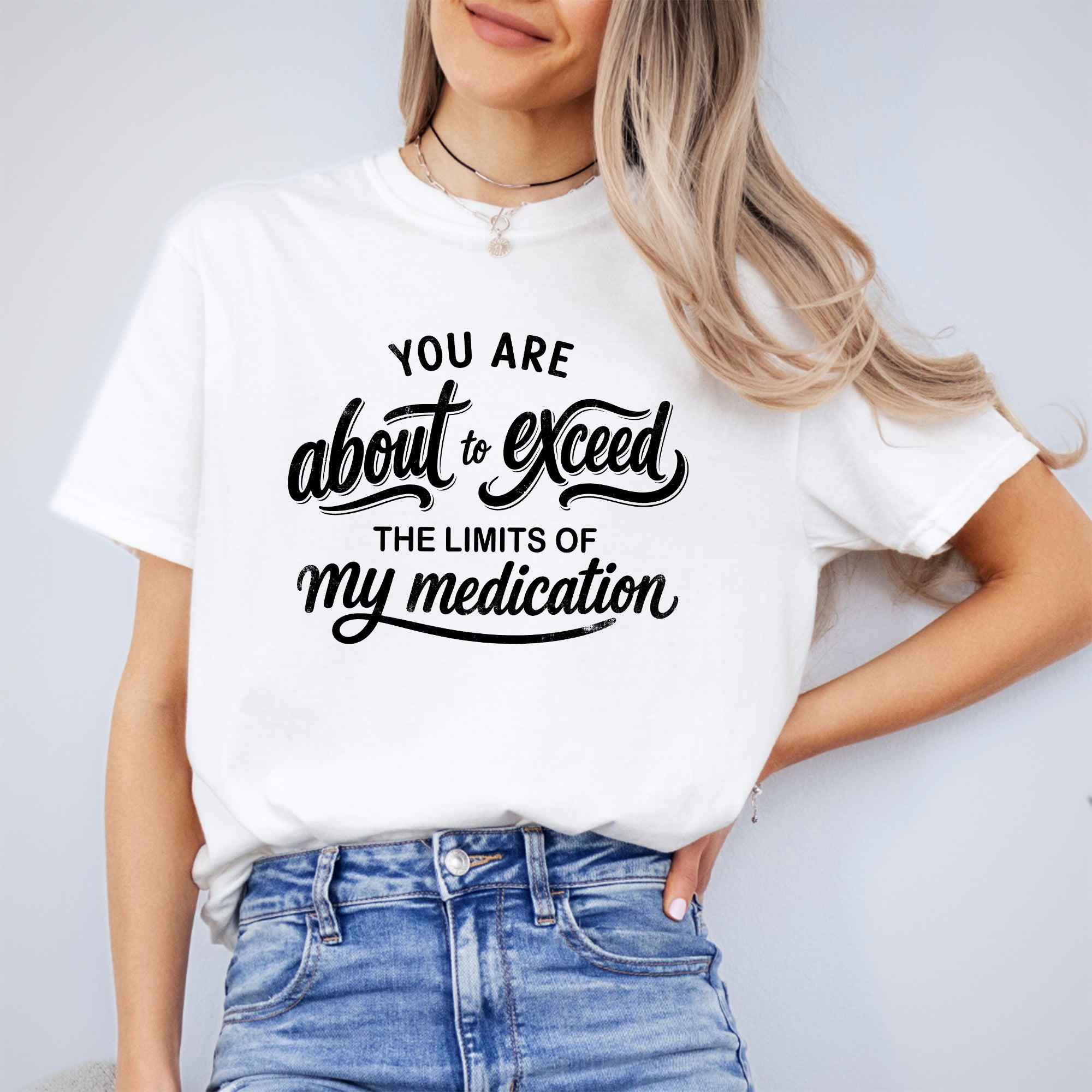 Camiseta «Estás a punto de exceder el límite»