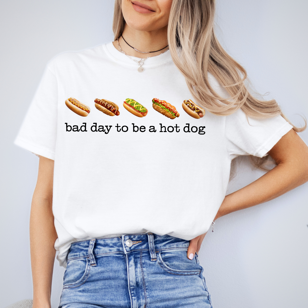 Bad Day To Be A Hot Dog Tee