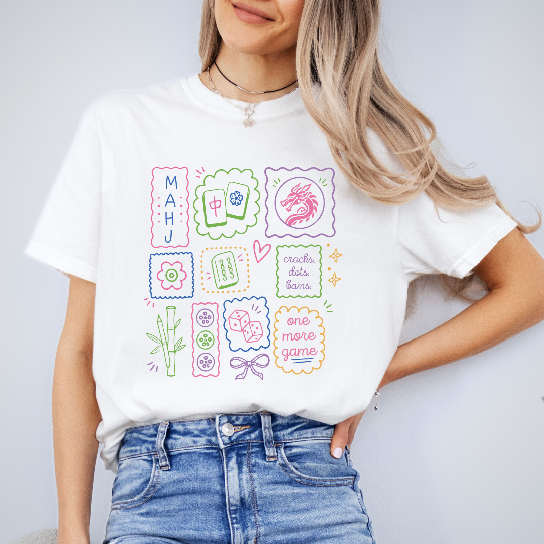 Mahjong Player Tee