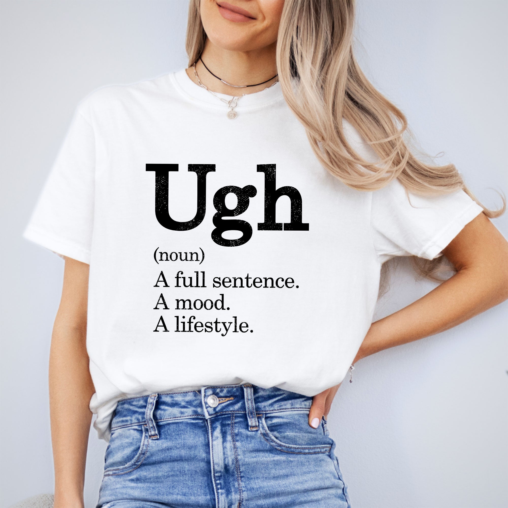 Uf, camiseta divertida