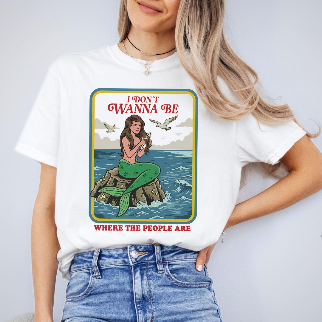 I Don't Wanna Be Where the People Are Tee