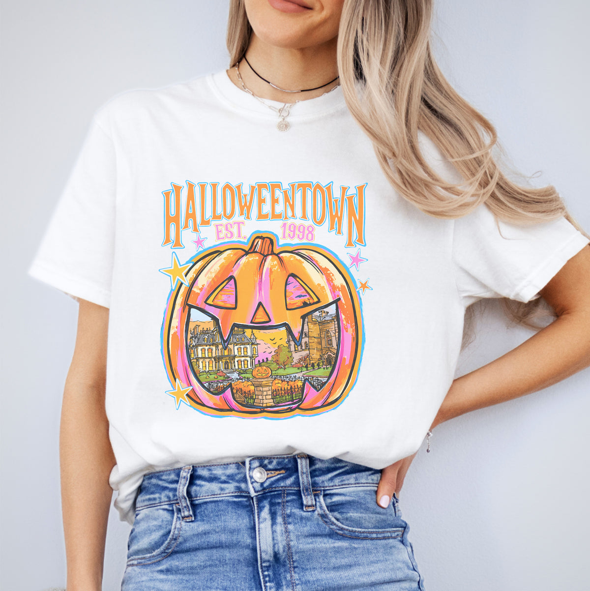 Halloweentown Town Pumpkin Tee