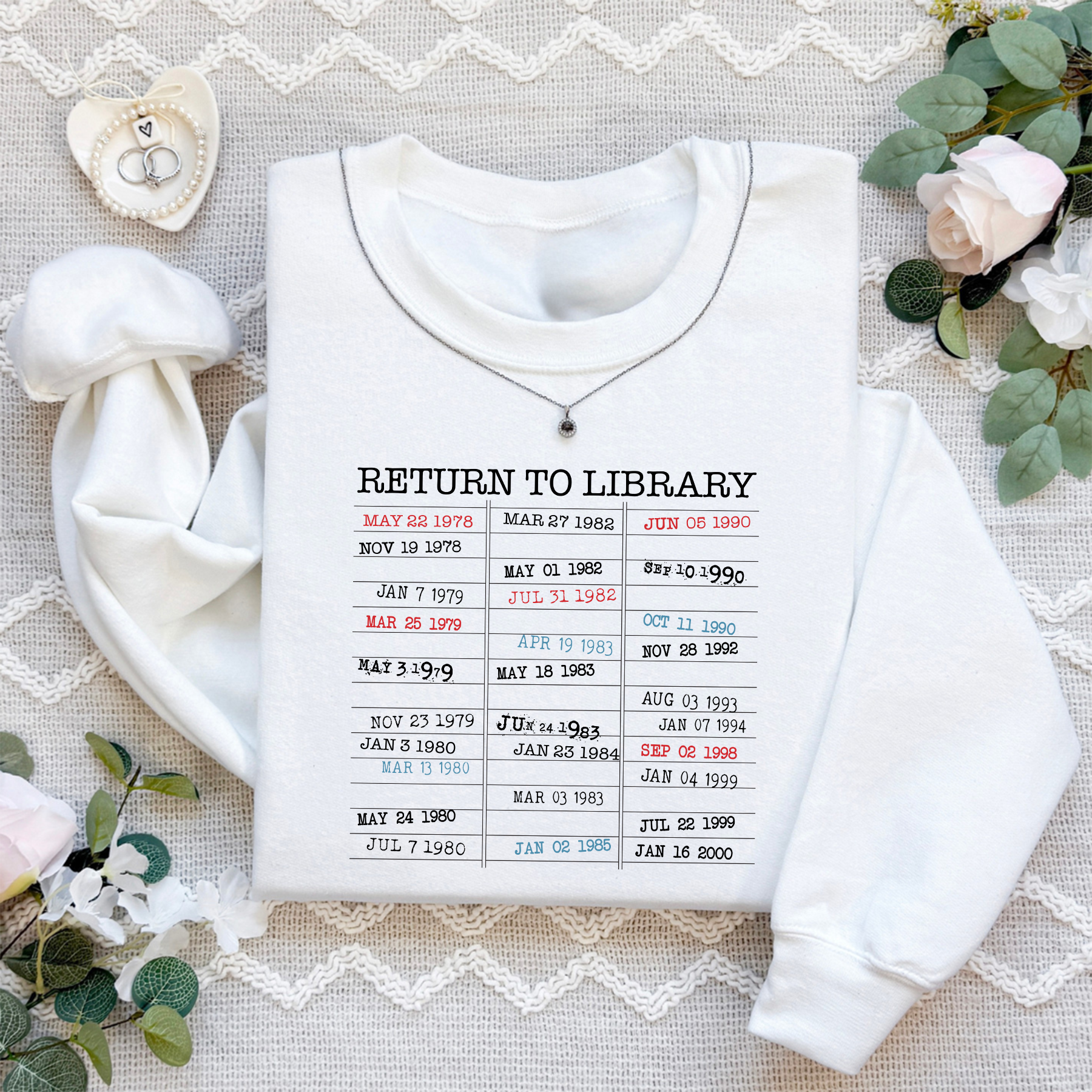 Return To Library Sweatshirt