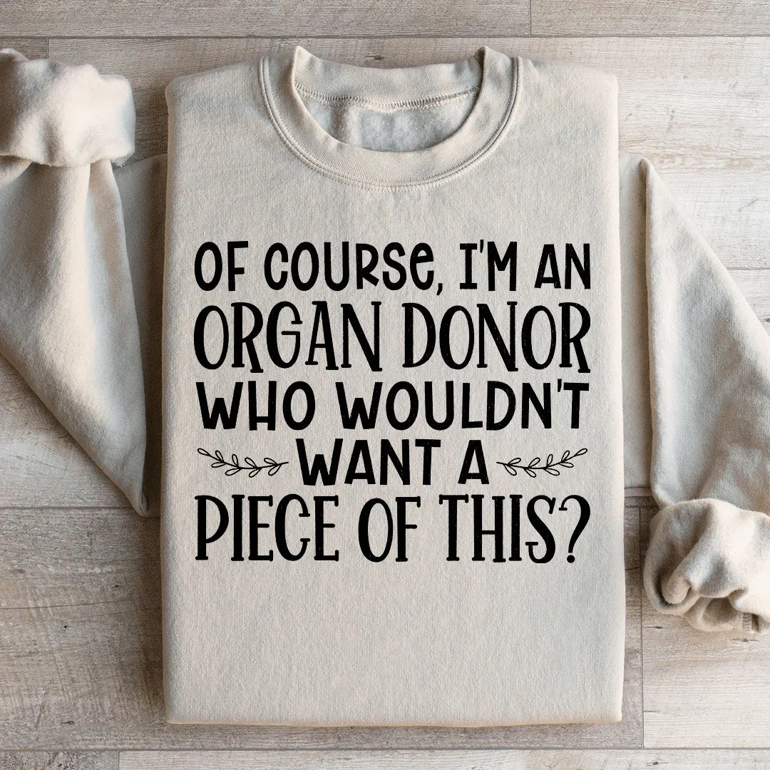Who Wouldn't Want A Piece Of This Sweatshirt Sand / S Peachy Sunday T-Shirt