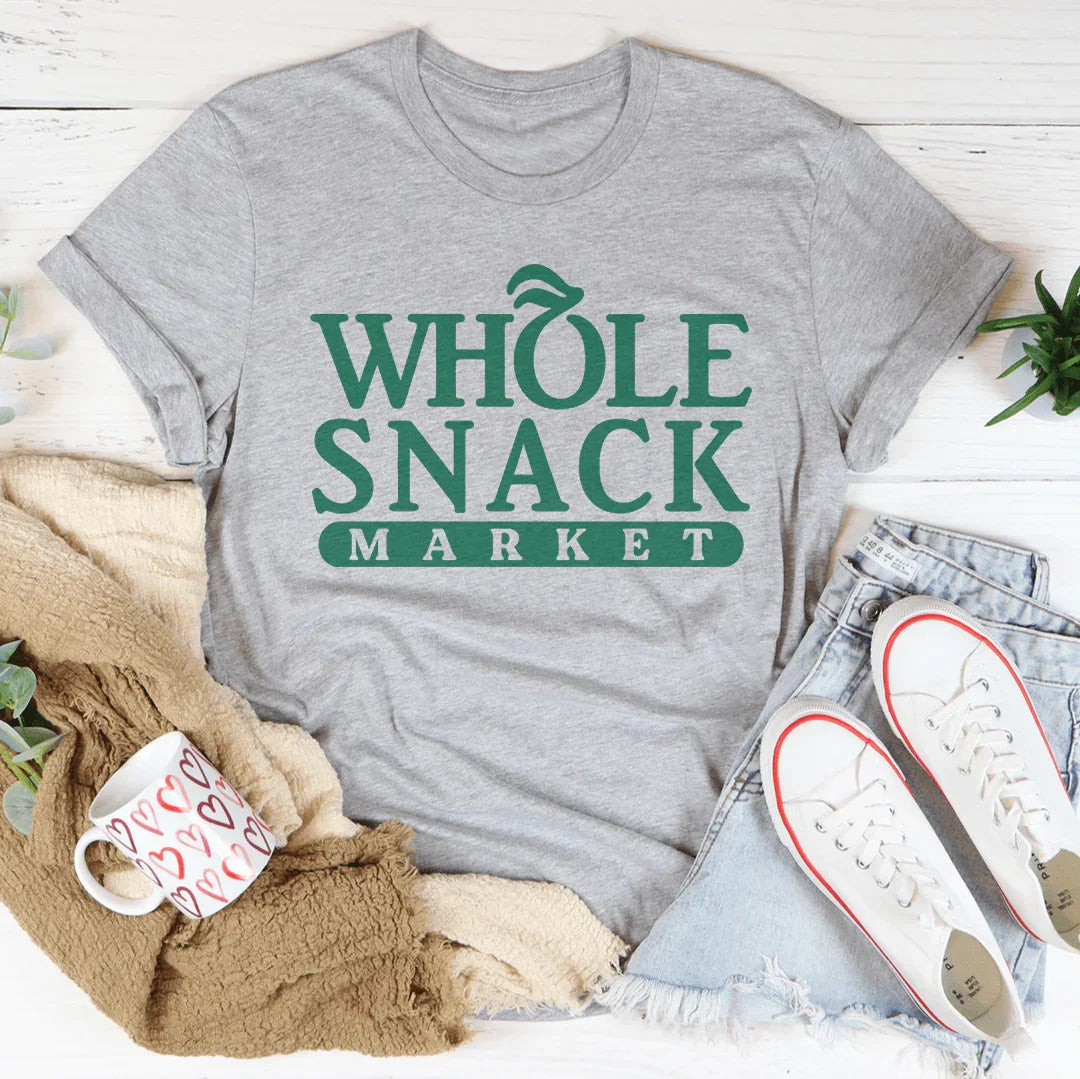 Whole Snack Market Tee Athletic Heather / S Peachy Sunday T-Shirt