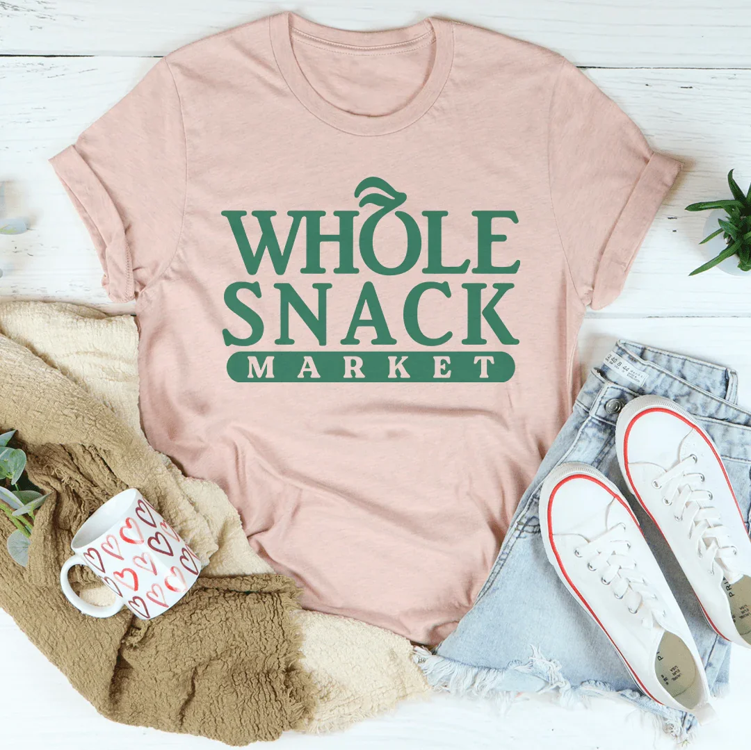 Whole Snack Market Tee Heather Prism Peach / S Peachy Sunday T-Shirt