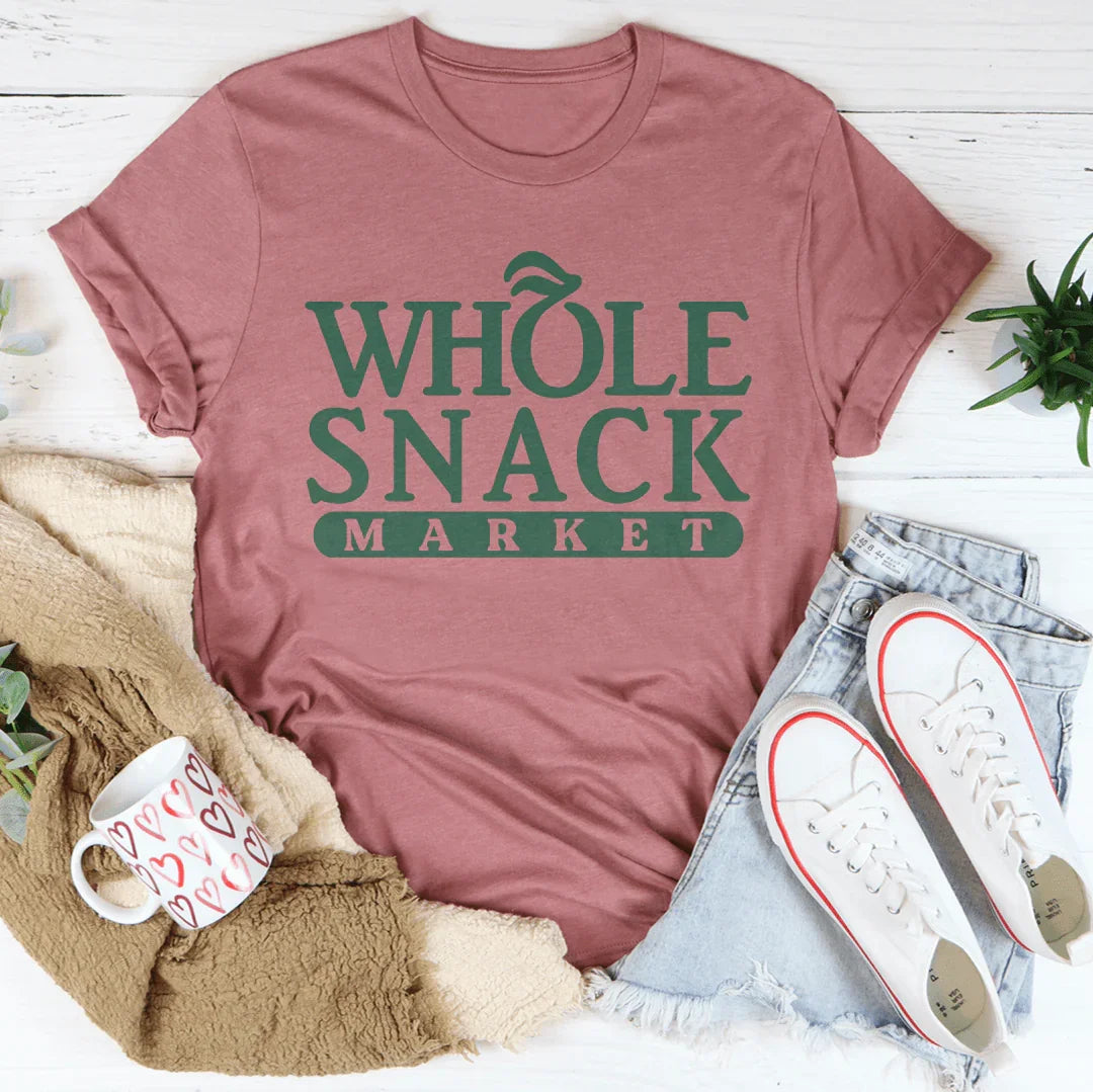 Whole Snack Market Tee Mauve / S Peachy Sunday T-Shirt