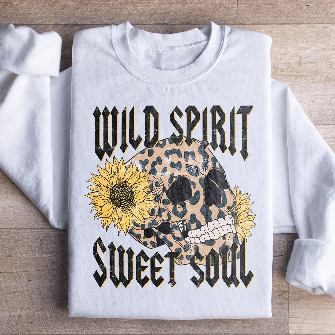 Wild Spirit Sweet Soul Sweatshirt Peachy Sunday T-Shirt