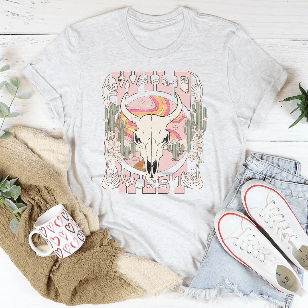 Wild West Tee Ash / S Peachy Sunday T-Shirt