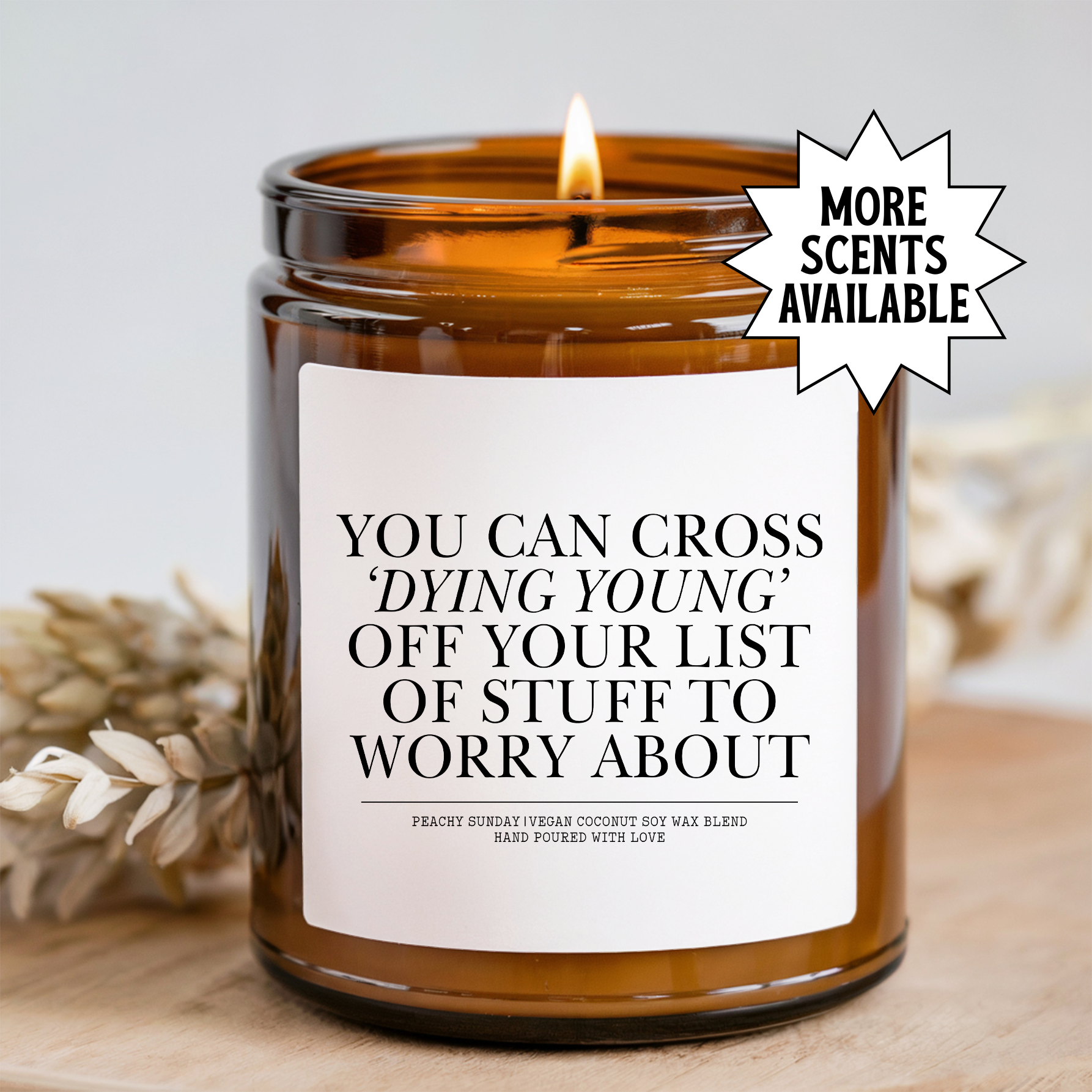You Can Cross Dying Young Candle