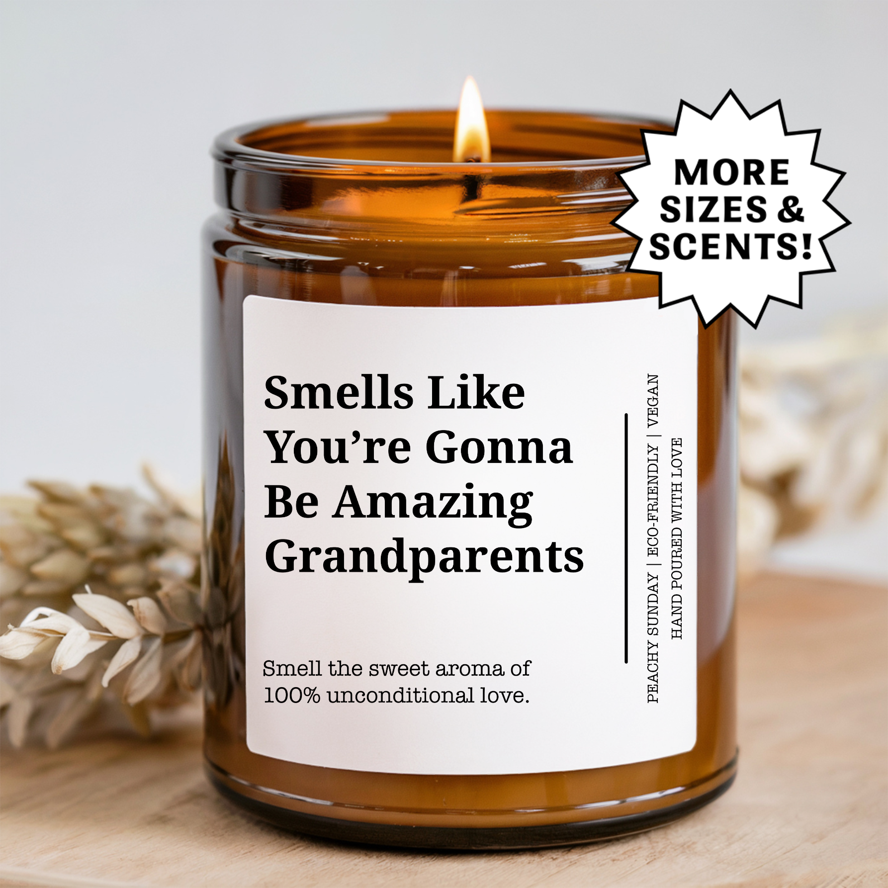 Smells Like You’re Gonna Be Amazing Grandparents Candle