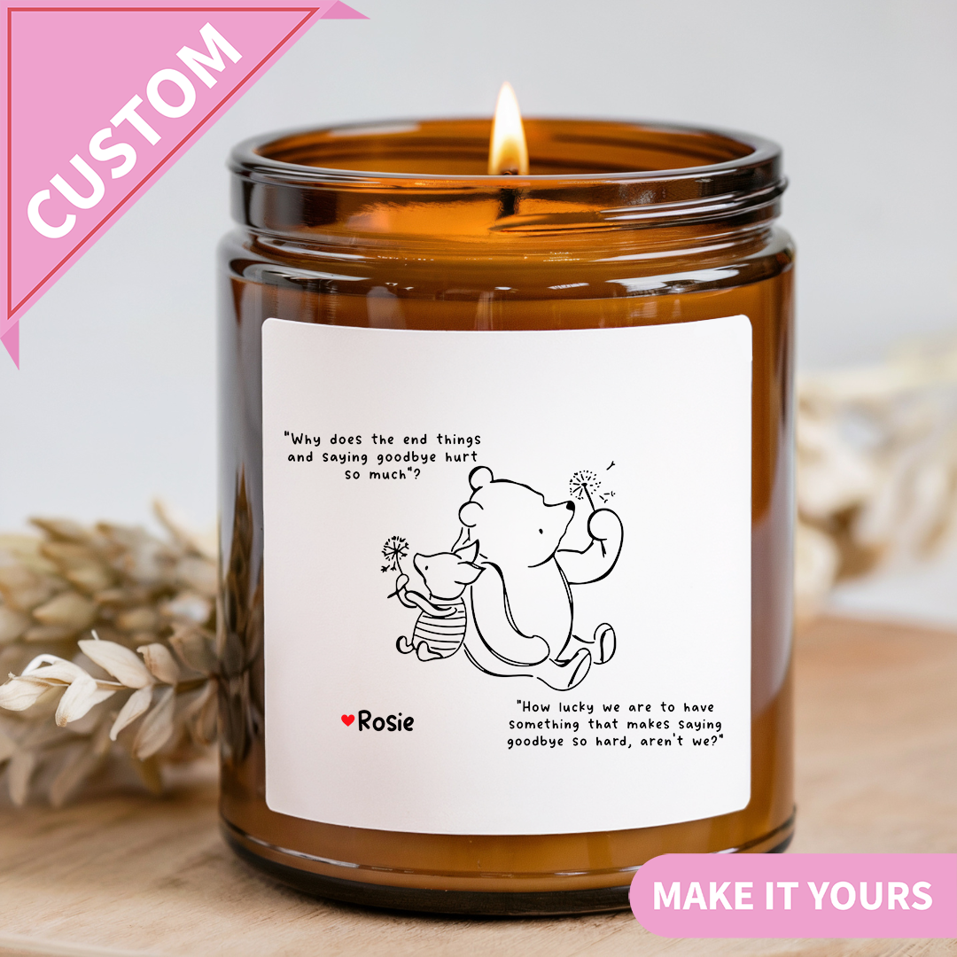 Personalized Why Does The End Of Things Candle