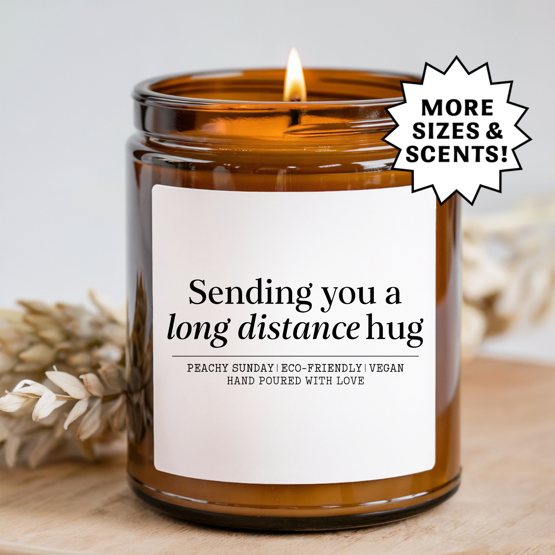 Sending You Long Distance Hug Candle