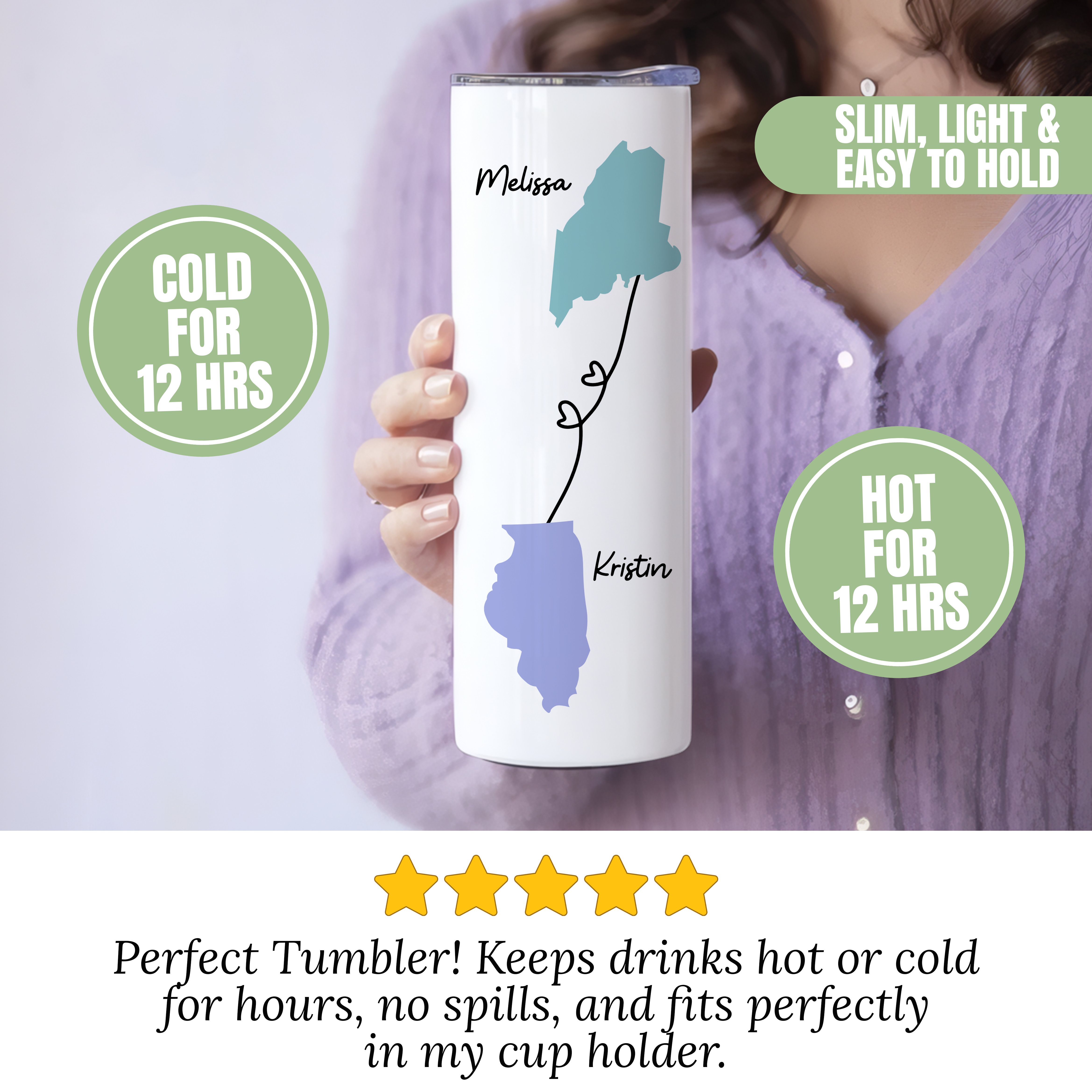 Personalized I Wish You Lived Next Door Tumbler