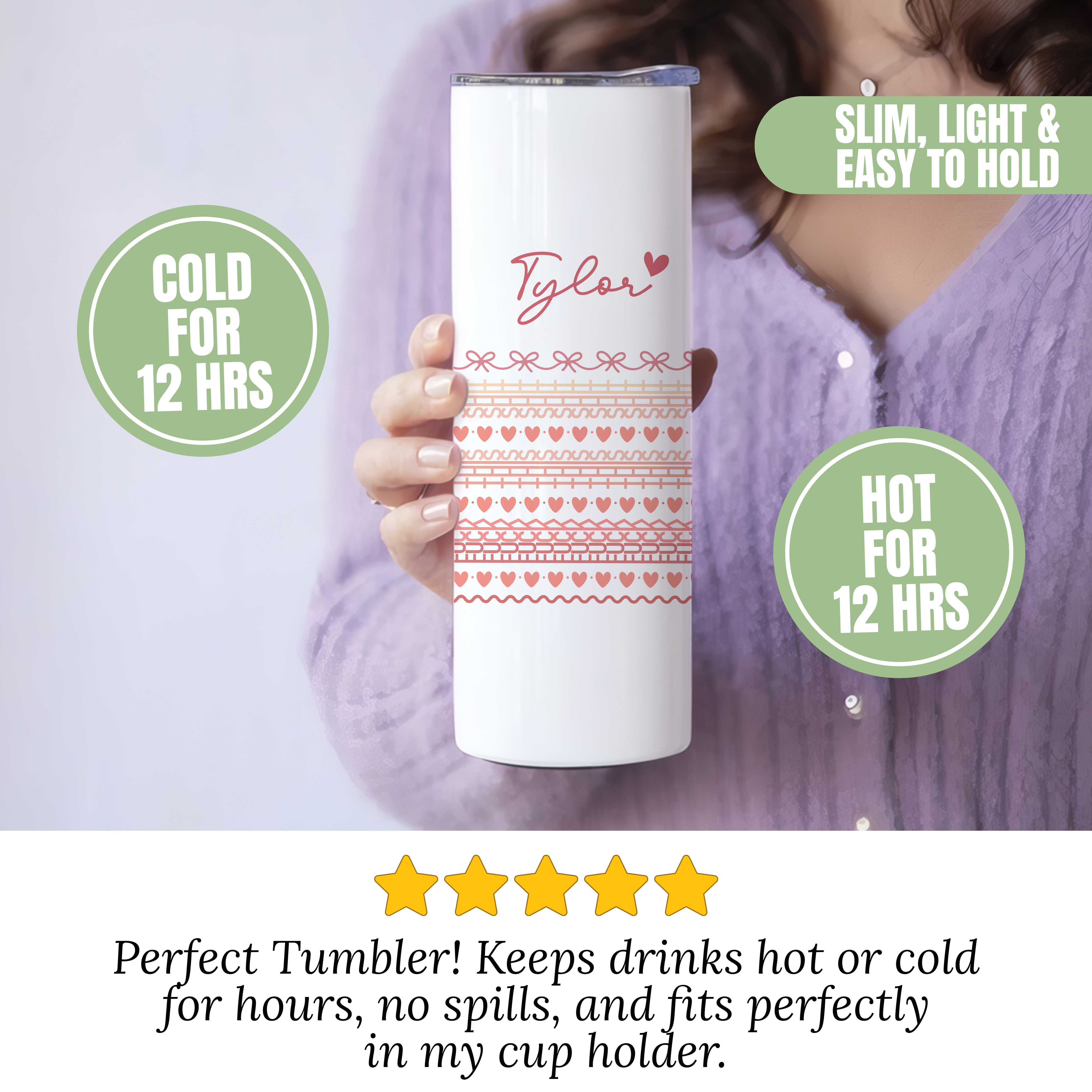 Personalized Funny With Hidden Message Tumbler