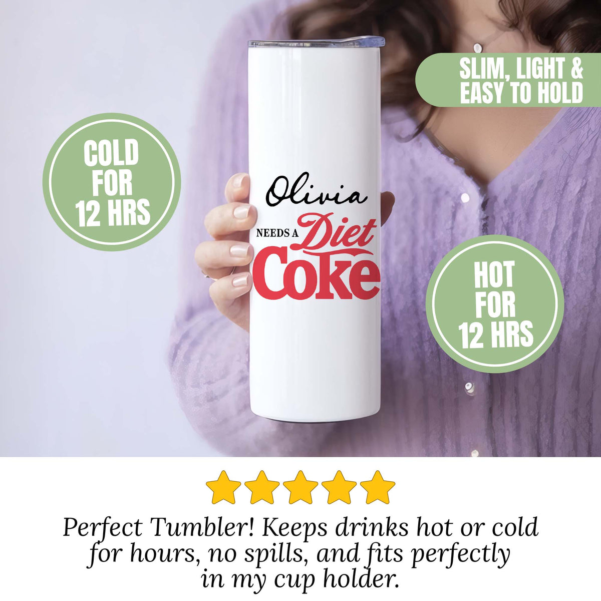 Personalisierter Diet-Coke-Becher